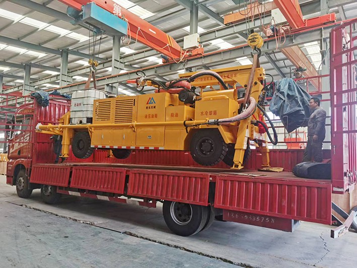 疫情防控不松懈，柴油機礦用混凝土濕式噴射車(chē)正常發(fā)貨！